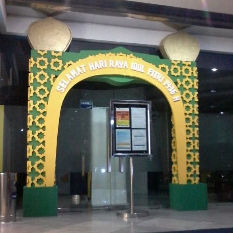 Dekorasi Gapura Idul fitri Dekor Gate Ramadhan Styrofoam stereofoam