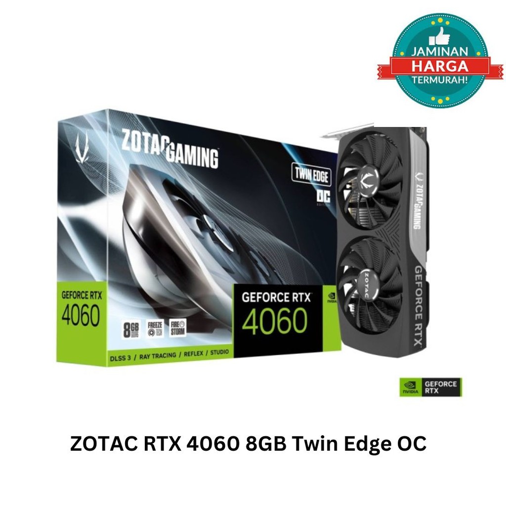 ZOTAC GAMING GeForce RTX 4060 8GB Twin Edge OC | VGA RTX 4060