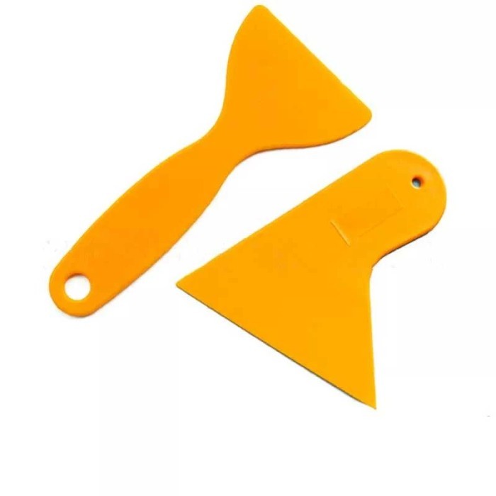 Scraper Scapers Kape Alat Bantu Pasang Kaca Film Sticker Wall Paper Leher Panjang Plastik Pasang Sti