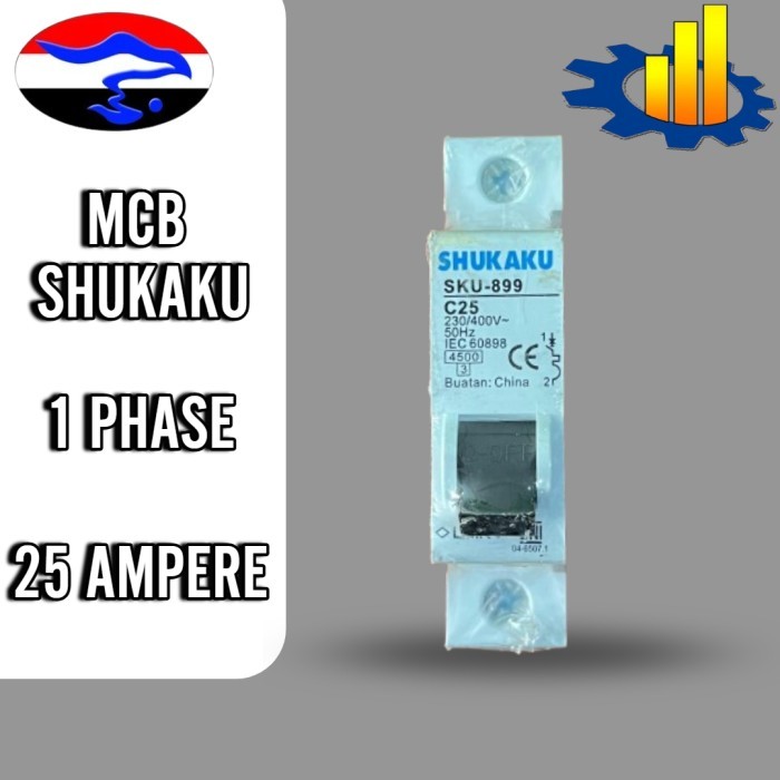 MCB SUKAKU 1 PHASE 25 AMPERE