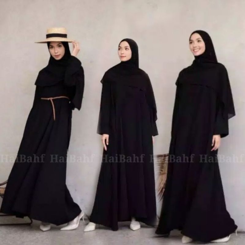 Abaya Bordir Basic Abaya Turkey Gamis Bordir Pusat Grosir RH