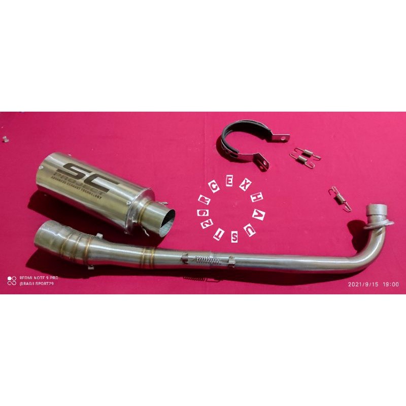 knlpot racing SC PROJECT VEGA BLADE JUPITER Z SUPRA REVO KHARISMA SMASH SHOGUN