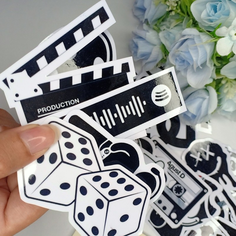 

Stiker Satuan Quotes Monochrome Black White Waterproof Sticker Ecer Lucu Aesthetic Hiasan Laptop Botol Tumbler Case Hp DIY Stiker Laptop Notebook