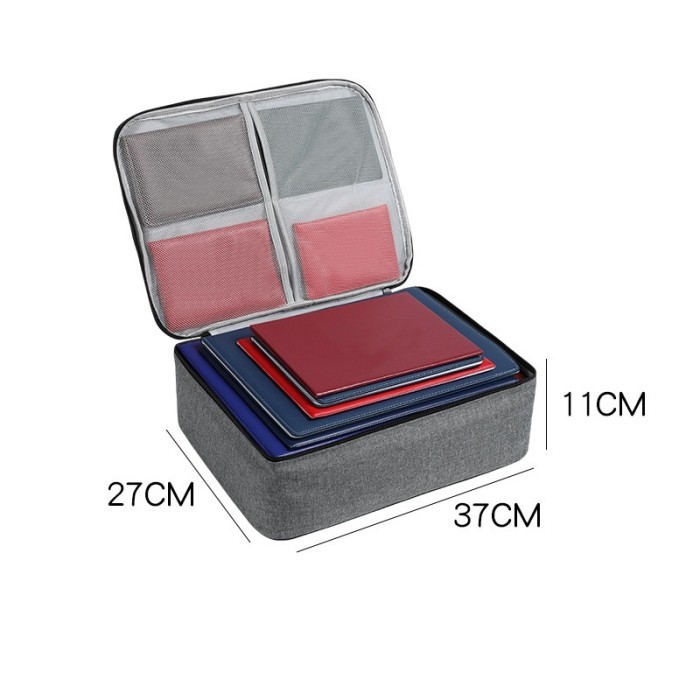 

Promo Diskon~[Limited Stok] Dejavu Tas Dokumen Penyimpanan Berkas Bag Storage Security Lock HDK307 - Singel Abu