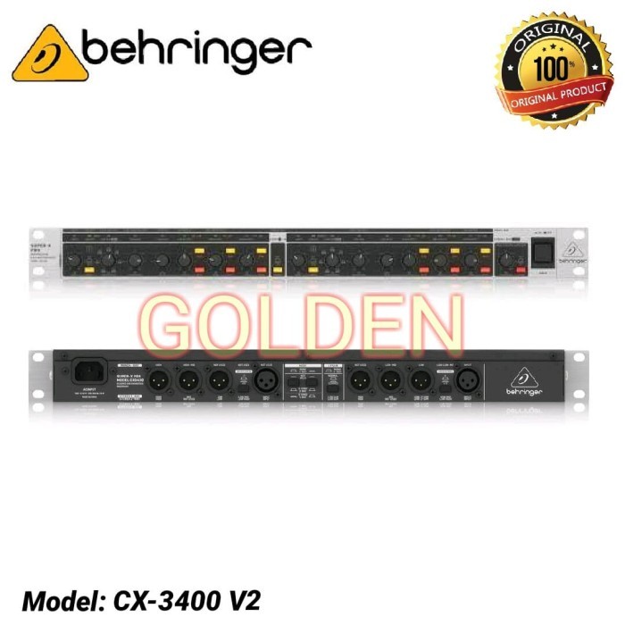 Crossover Behringer CX 3400 V2 Original Product
