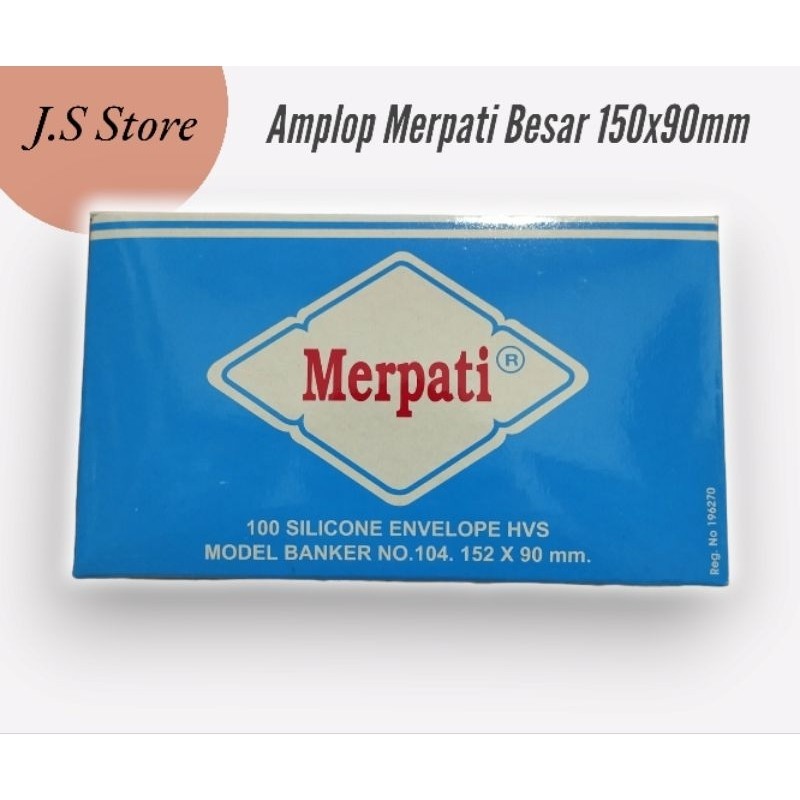 

Amplop Merpati dan grandia Tanggung 152x90mm