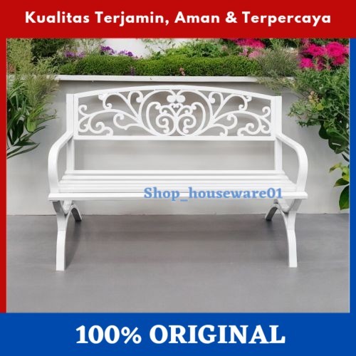 Soleil Canterbury Kursi Taman - Putih