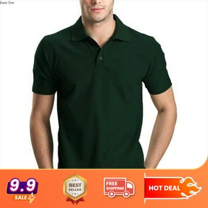 POLO POLOS HIJAU ARMY / KAOS KERAH POLOS HIJAU ARMY / POLO POLOS / POLO SHIRT / KERAH POLOS / PRIA