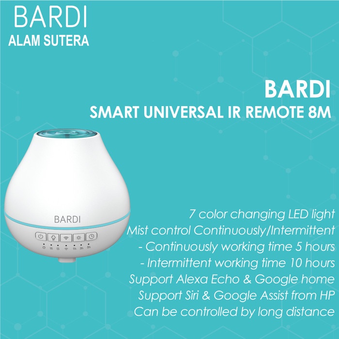 BARDI Smart Aroma Diffuser Aromatherapy Pengharum Udara Air Humidifier