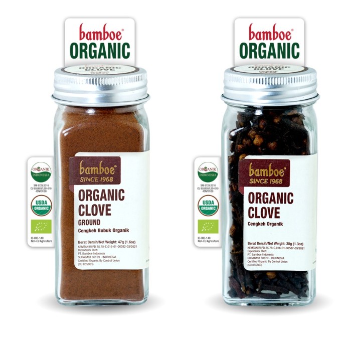 

BAMBOE ORGANIC CLOVE | CENGKEH ORGANIK - Bubuk