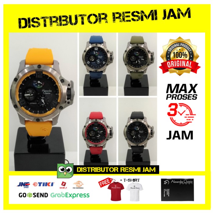 JAM ALEXANDRE CHRISTIE AC6295MP 6295MP AC6295 LIMITED GARANSI RESMI