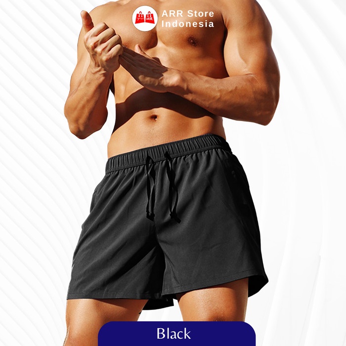 Celana Running Pendek Pria Celana Lari Pendek Olahraga Gym Pria