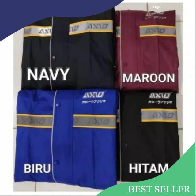 Jas Hujan AXIO Silver Series ORIGINAL/DIJAMIN AXIO ORIGINAL 100%/Rapat