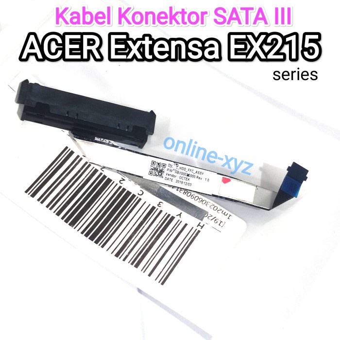 kabel Konektor Sata Ssd Hdd ACER Extensa EX215 21 22 23 31 32 33 34 15 extensa 15 21G 22G 23G 32G 32