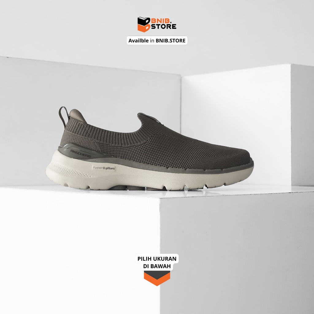 Sepatu SKECHERS Go Walk 6 Warnock [216267TPE] Original