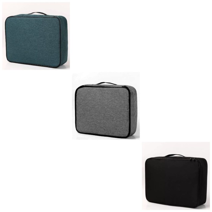 

AZ TAS DOKUMEN / TEMPAT PENYIMPANAN FILE TRAVEL DOCUMENT STORAGE BAG - IJO BIRU