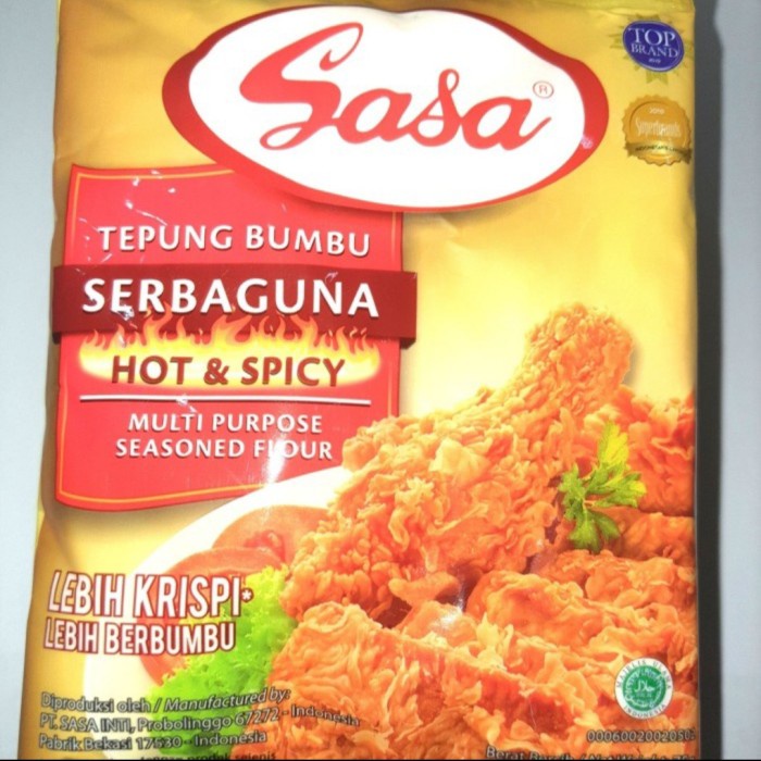 

NEW PromoTermurah tepung bumbu sasa serba guna hot dan spicy 10 bungkus