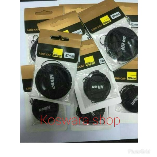 promo tutup lensa Nikon D 3000 new
