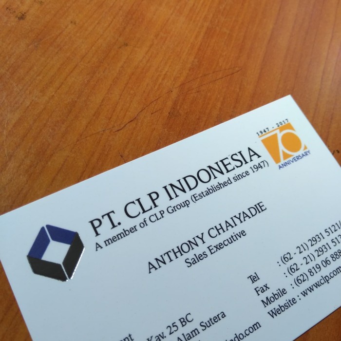 

Cetak Kartu Nama Poly Customernya