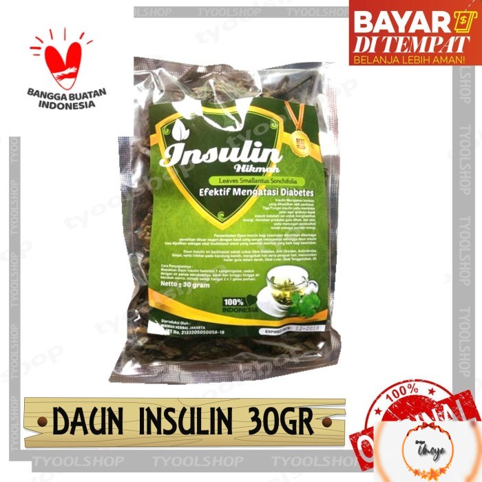 

Daun Insulin Efektif untuk Diabetes - 30 gram