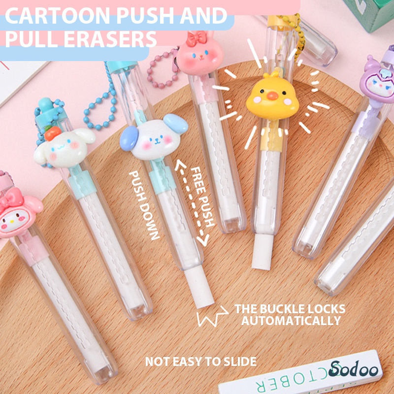 

Penghapus Kartun Penghapus Lucu yang Dapat Ditarik Alat Tulis Penghapus Koreksi Kesalahan Penulisan Siswa - SO