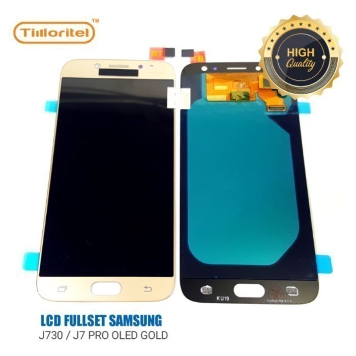 LCD TOUCHCREEN SAMSUNG J7 PRO - J730 ORI OLED - GOLD
