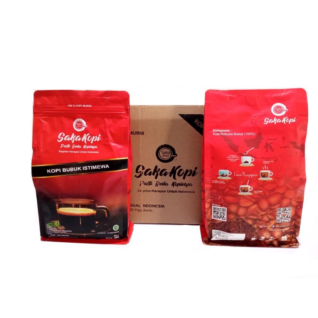 

kopi sakakopi 1kg 1 dus 12 bungkus Kopi Robuat