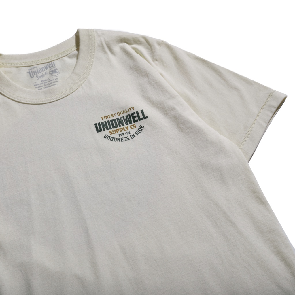 Unionwell T-shirt Union Medallion Off White