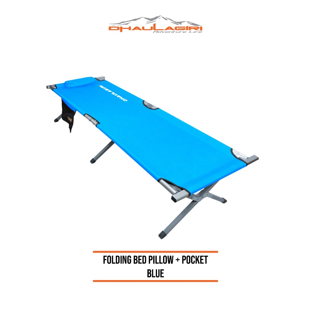 Velbed Dhaulagiri Folding Bed With Pillow Tempat Tidur Portable Dhaulagiri