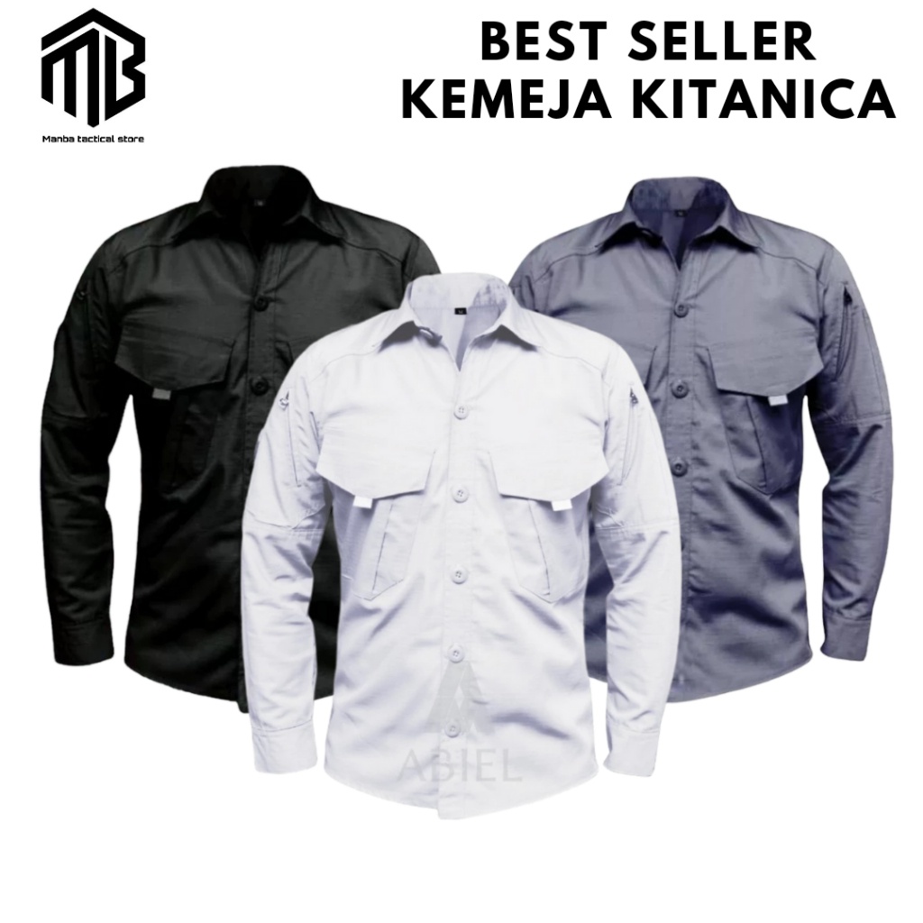 Best Seller Kemeja Lapangan Outdoor - baju taktikal KItanica - KITANICA PANJANG