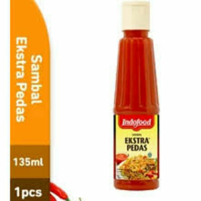 

INDOFOOD SAMBAL PEDAS BOTOL 135 ML