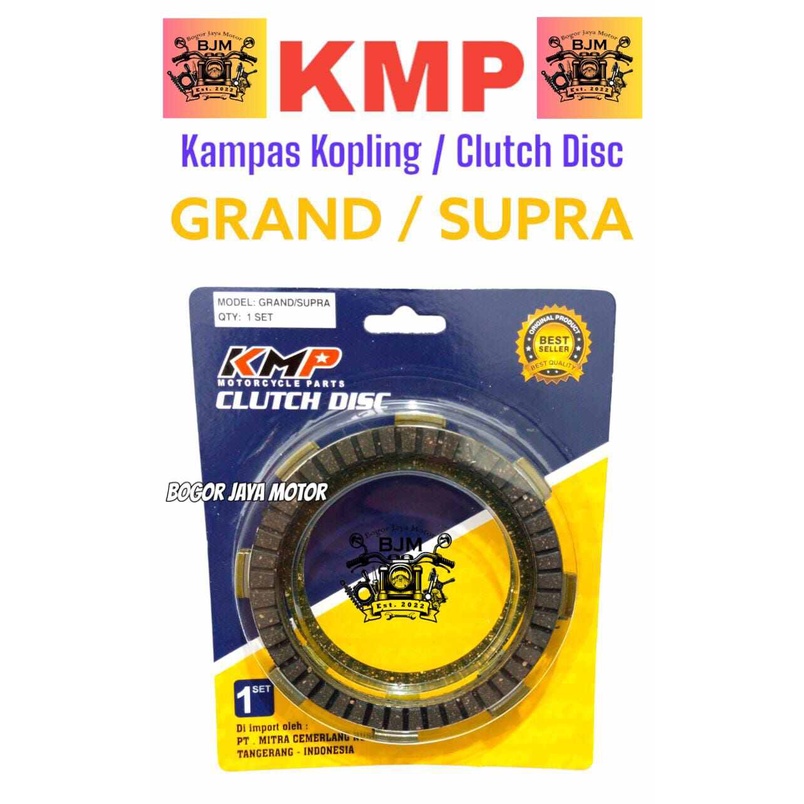 KMP KAMPAS KOPLING MOTOR HONDA GRAND / SUPRA KAMPAS KOPLING HONDA GREN GRAN GRAND CLUTCH DISC SUPRA 