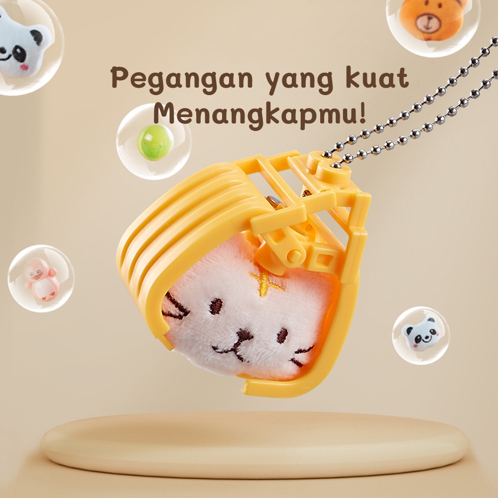 Tatajoy Mesin Capit Mini Mirip di Timezone Mainan Mesin Capit Boneka Dengan Musik Dan Lampu Anak Permainan Mainan Claw Game Joy Claw Doll Machine