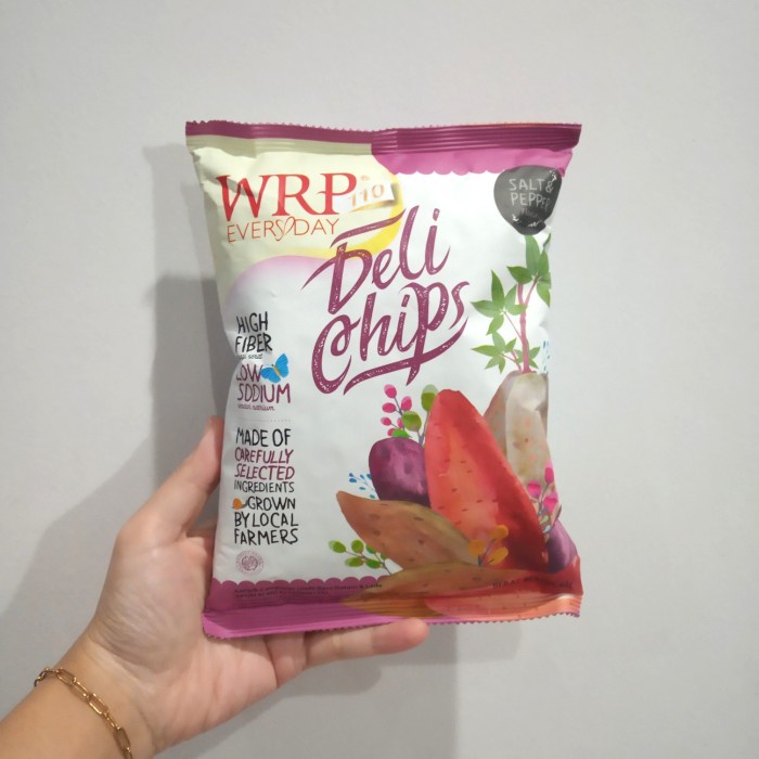 WRP Everyday Deli Chips 40 g cemilan diet sehat