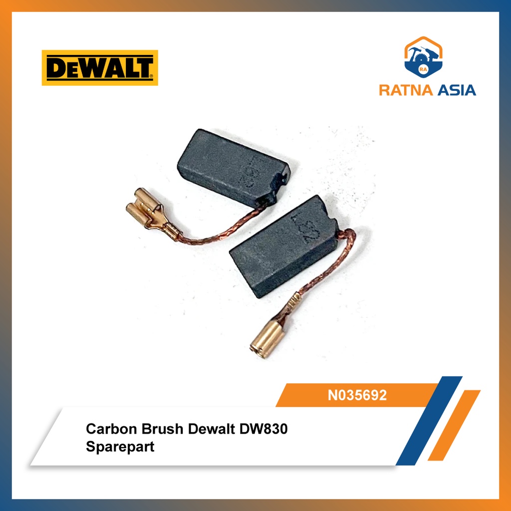 Original Sparepart Carbon Brush Dewalt DW830