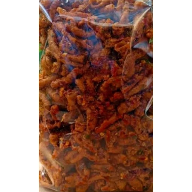 

USUS AYAM Pedas Daun Jeruk 500gr - NYEMIL VIRAL