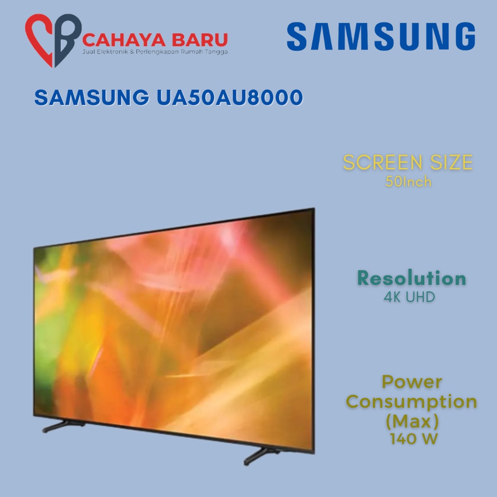 TV SAMSUNG UA50AU8000