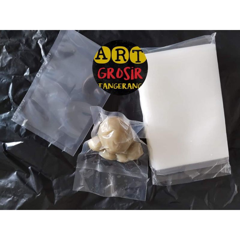 

PLASTIK VACUM VACUUM VAKUM BAG POLOS UKURAN 10 * 15