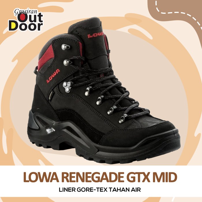 sepatu gunung lowa renegade original