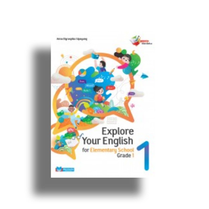 Terlaris ✨ - Buku Paket Masmedia SD/MI kelas 1 K-Merdeka - english