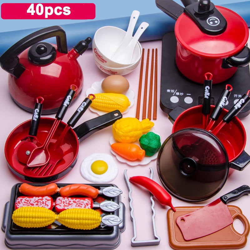 Mainan Dapur Anak Kitchen Set dapur Masak Masakan Mainan Dapur Cooking Set Mainan Perempuan Masak Ma