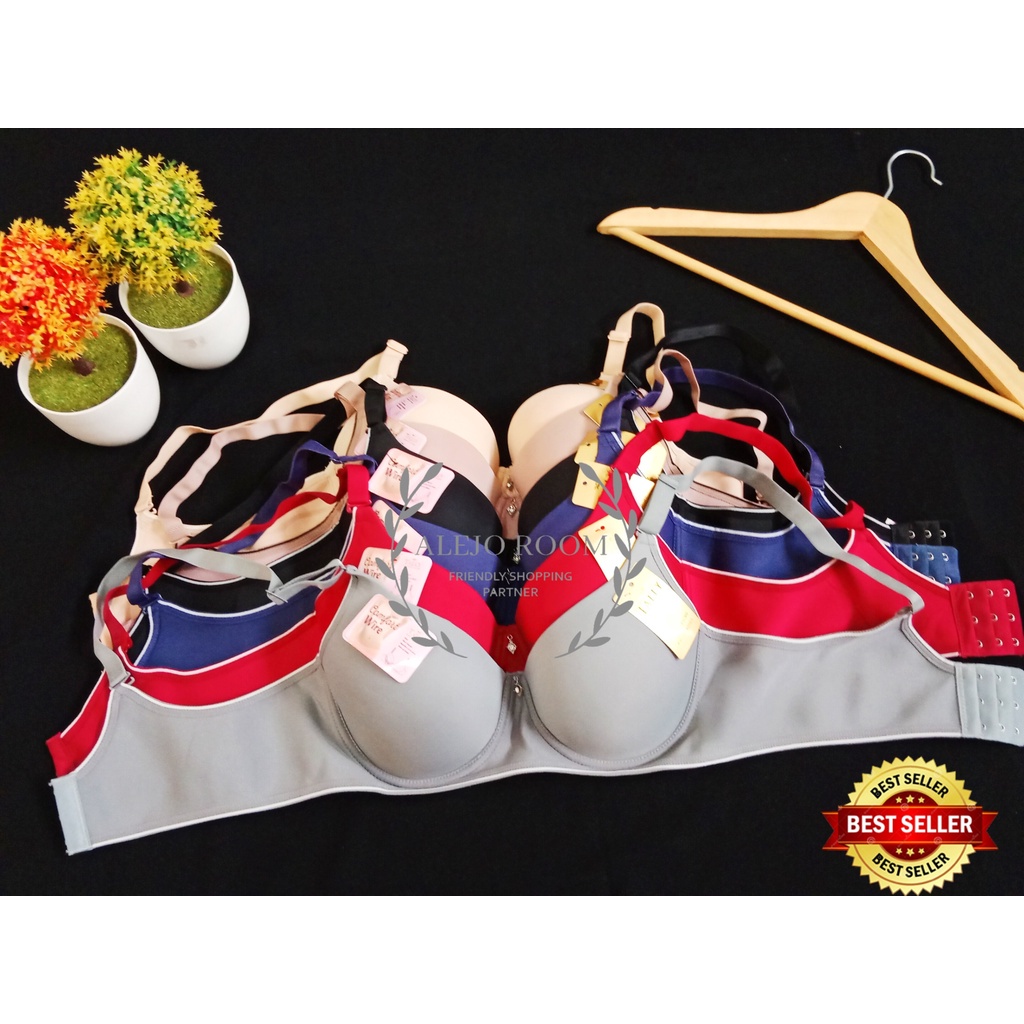 TALLY BRA BH SEMI SEAMLESS 18563 | CUP D | ADA KAWAT | SIZE 34 - 40 | BUSA TIPIS dan NYAMAN Ori