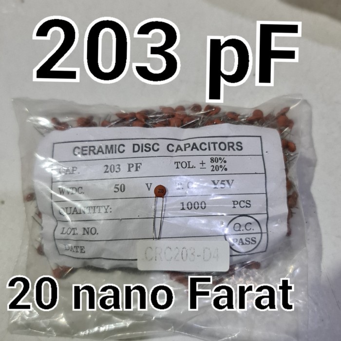 kapasitor capasitor keramik ceramic 203 20nf 20 nf 473 101 221 10 47