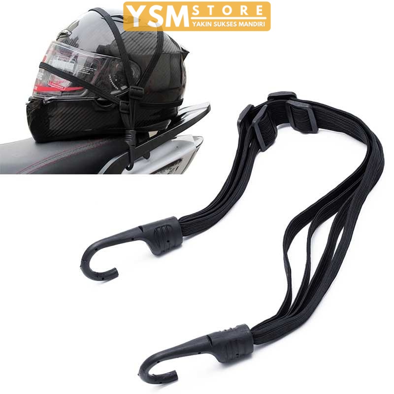 Tali Jaring Helm Motor Pengikat Helem Motor Karet Ikat Helm 2 Hook