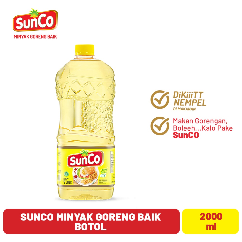 

Sunco Minyak Goreng Botol 2L