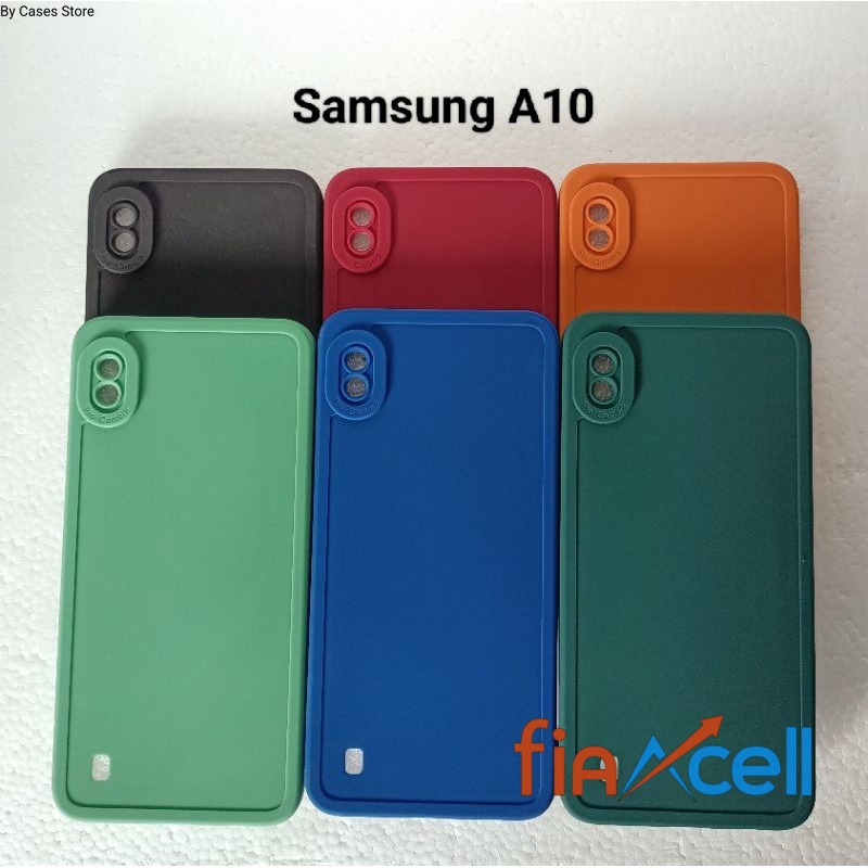 Case Pro Camera Samsung A10 Softcase Makaron Protect Camera