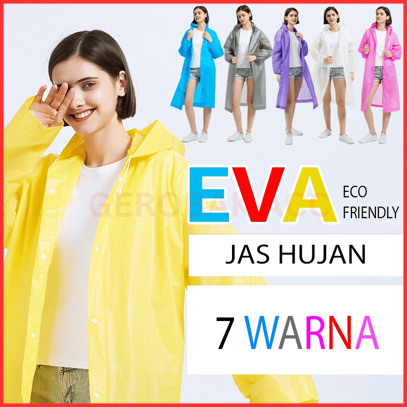 Jas Hujan Korea / Jas Hujan Fashionable Jaket Raincoat / Jas Hujan Jubah