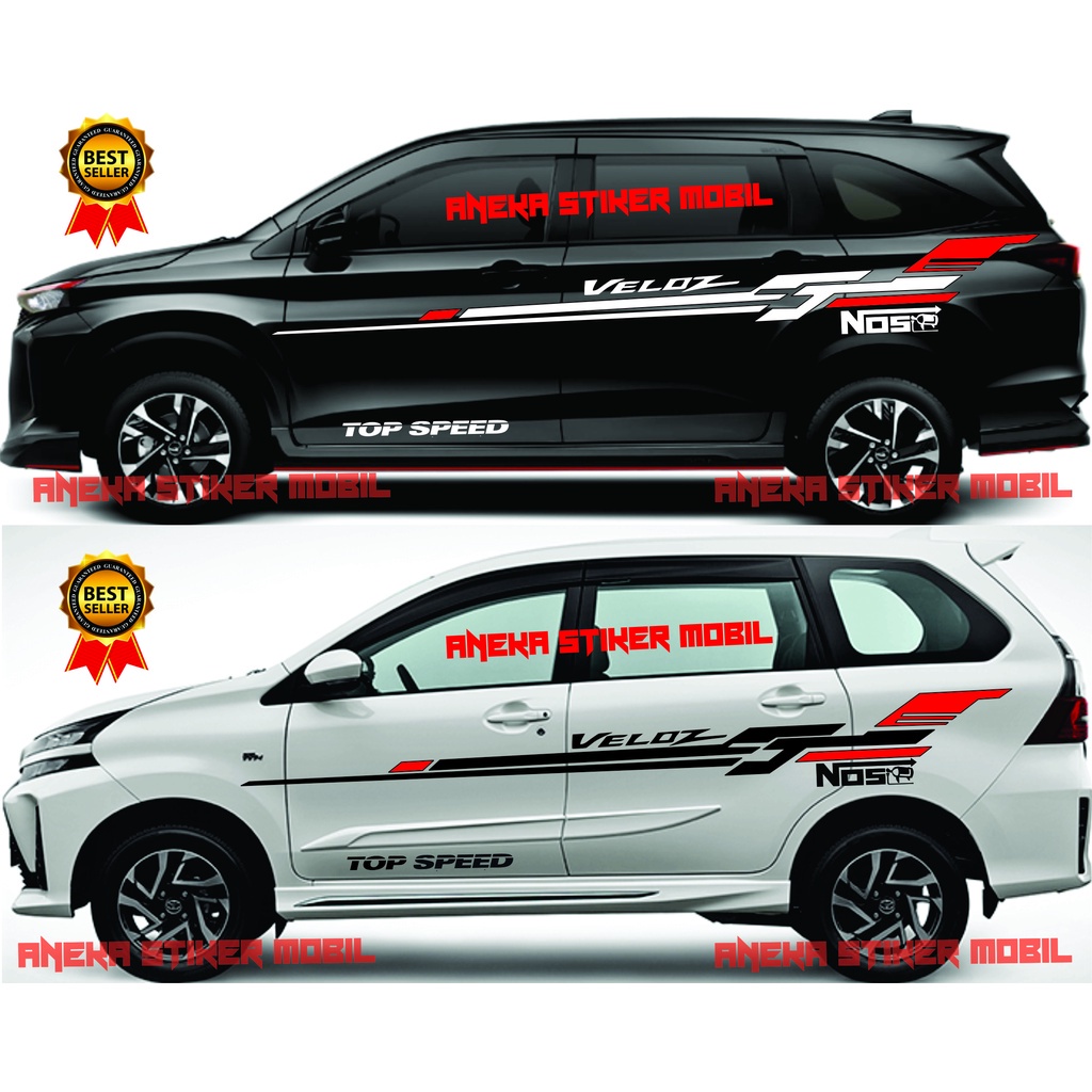 Cutting Stiker Mobil Avanza Veloz Stiker Mobil Toyota Avanza Veloz Terbaru