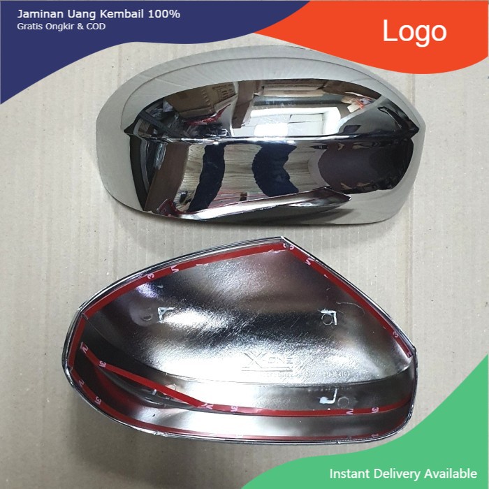 Cover spion chrome All new brio 2018-2022. Aksesoris mobil