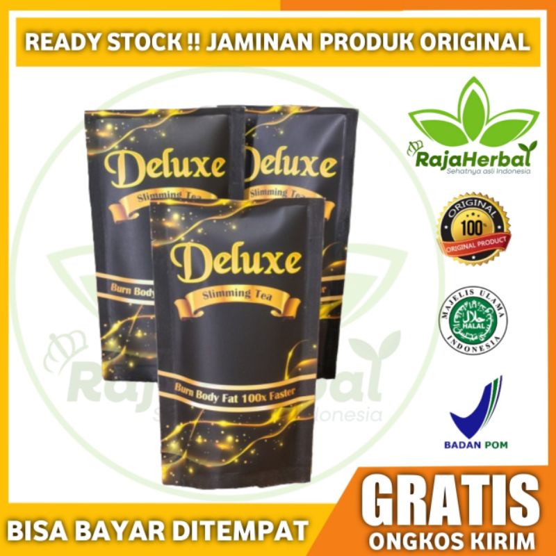 

Deluxe Slimming Tea Teh Pelangsing Herbal Penurun Berat Badan Teh Diet Ampuh